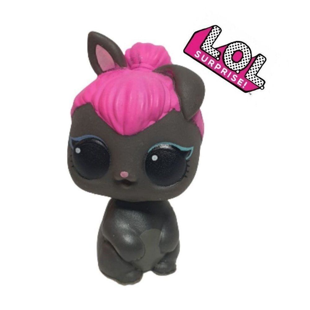 LOL Surprise Pets Spicy Bunny Rabbit Eye Spy Biggie Pets Mini Figure Playset